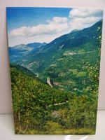 Alpenpanorama Foto Tessin Biaschina Viadukt Bergwelt