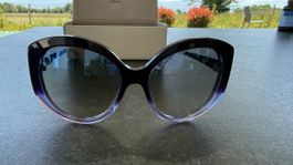 Lunettes Christian Dior Extase 1 oversize violet dégradé