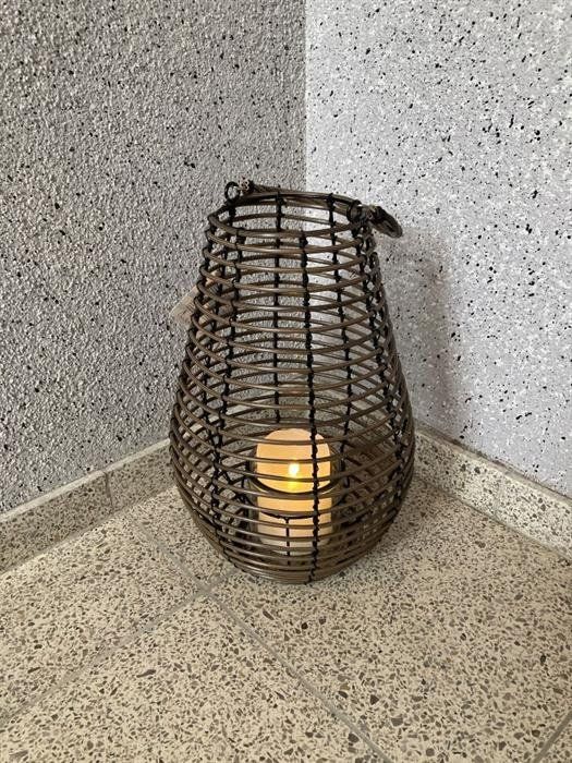 Laternen: Wunderschöne Laterne, Windlicht, Rattanoptik, Garten – Neu (gemäss Beschreibung) aus Dietikon von Beni2025 1