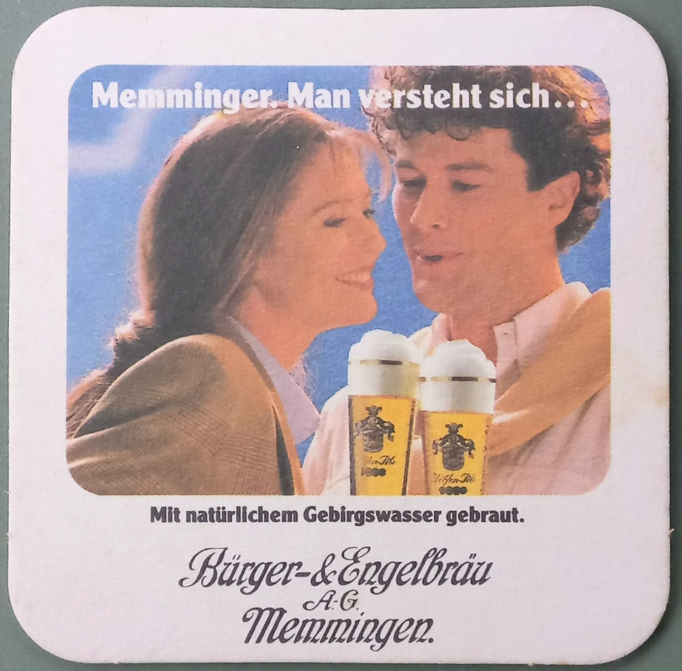 Untersetzer: Bierdeckel - Memminger - D – Gebraucht aus Niederuzwil von lubimaja