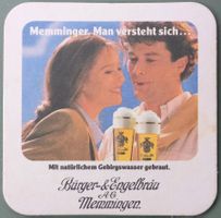 Bierdeckel - Memminger - D
