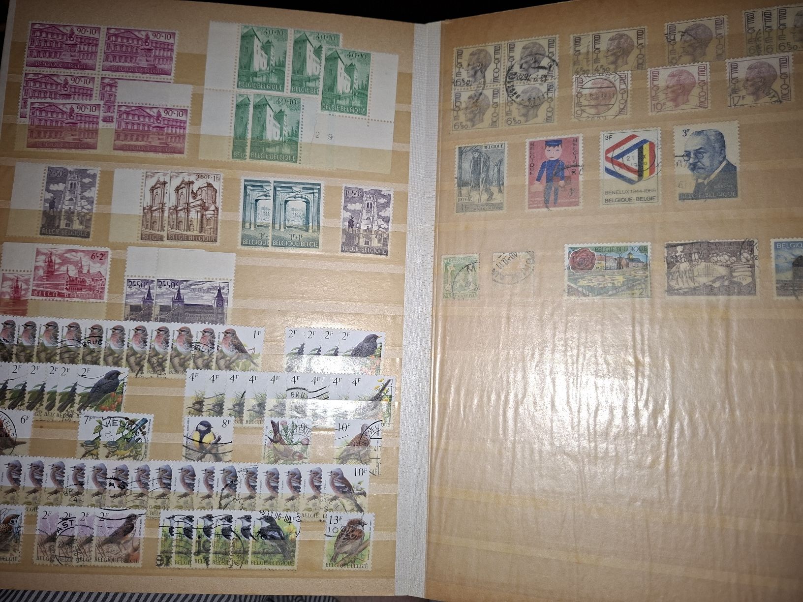 Alle Briefmarken: Briefmarkensammlung Belgien  – Gebraucht aus Balgach von SIMEON27 5
