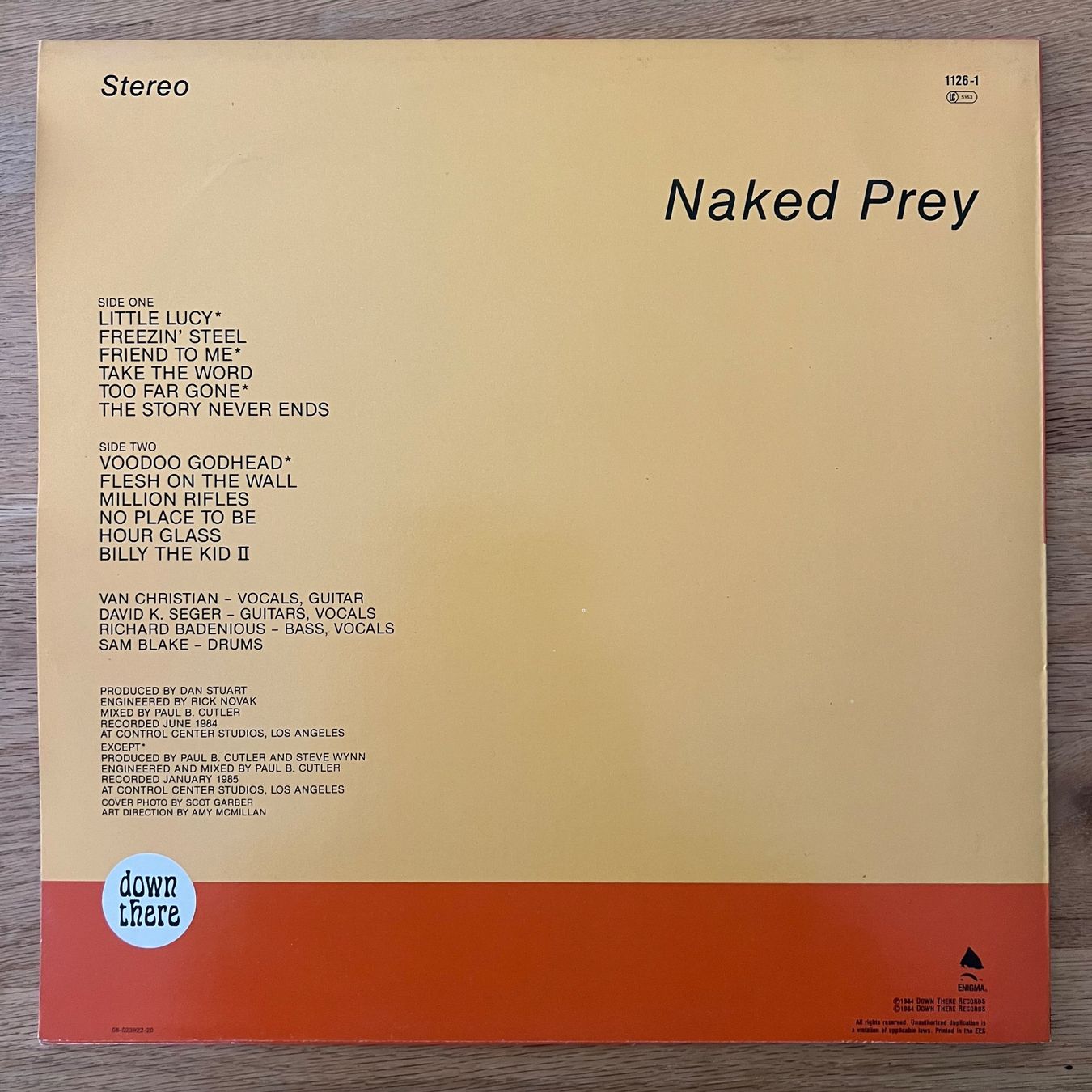 Vinyles: Naked Prey - Same / 1. NL-Press. 1987 - TOP – D'occasion à Gais par soundcave57 1