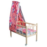 Hofmann Puppenbett Faultier Lachs