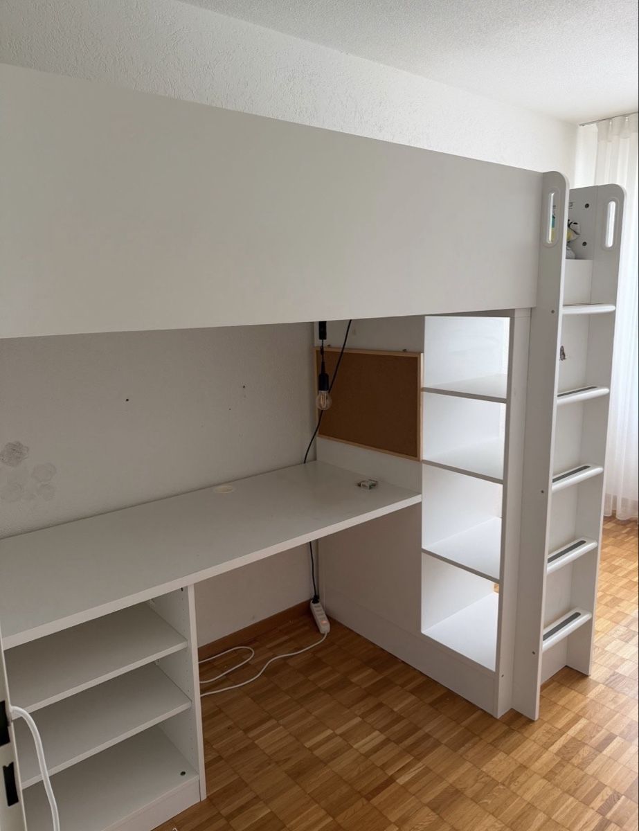 Betten: Hochbett mit Büro Tisch  – Gebraucht aus Oftringen von adi_8m8v