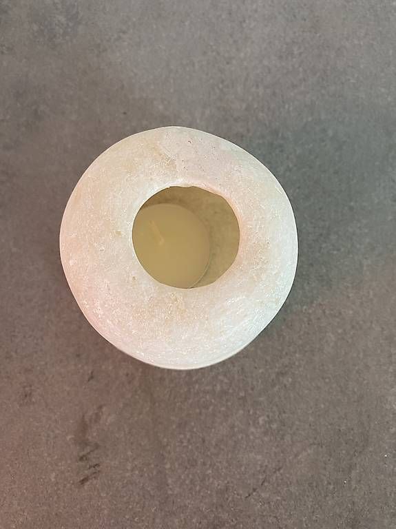 Portacandele: Bougeoir sel Himalaya  – Usato da Cheseaux-Lausanne venduto da Fannelle01 1