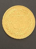 Goldvreneli RAR 20-er 1893 jg Helvetia
