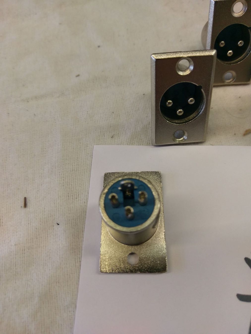 Kabel: 3Pol XLR Einbau stecker (*68) – Neu (gemäss Beschreibung) aus Däniken SO von Profog1 2