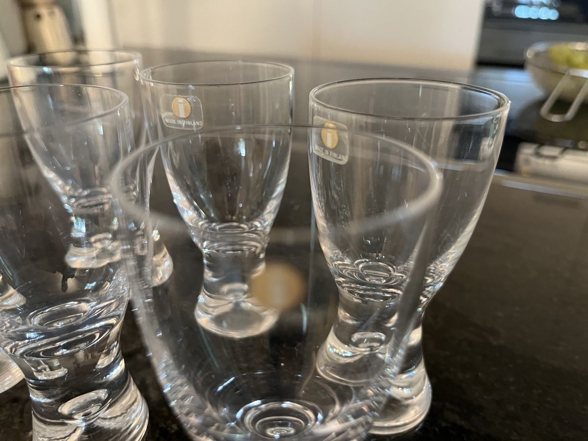 Iittala Gläser: 6 Weissweingläser Ittala Fi – Gebraucht aus Brunnen von Duschi1 2