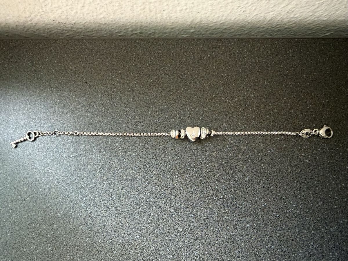 Armbänder & -reifen: Fossil Herz Armband – Gebraucht aus Lamone von LaCantinaMagica 1