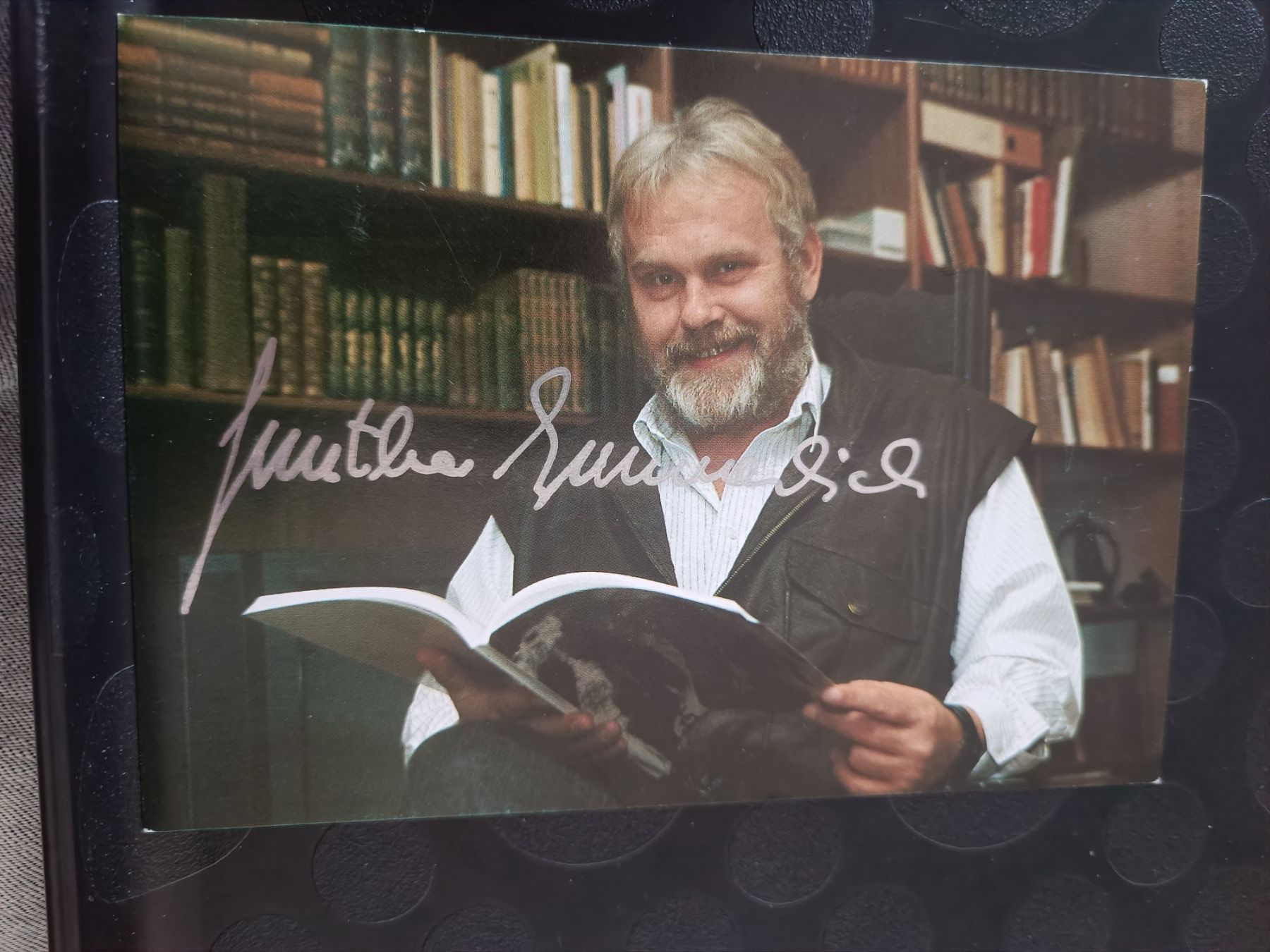 Autografi: Gunther Emmerlich -  handsignierte Autogrammkarte – Usato da Menziken venduto da Artographs