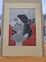 Kurt Lustenberger, Kubismus, Picasso Art, Acryl 2024
