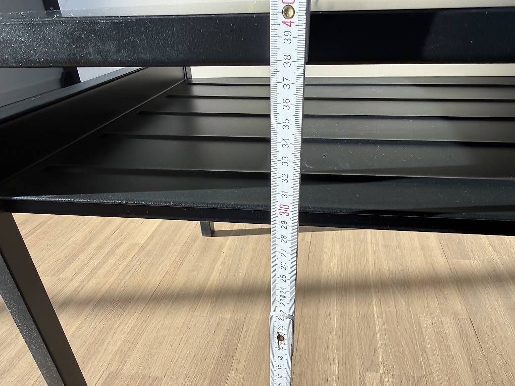 Ikea Tables: IKEA NYBODA Couchtisch  schwarz – D'occasion à Volketswil par Meshell_ 3