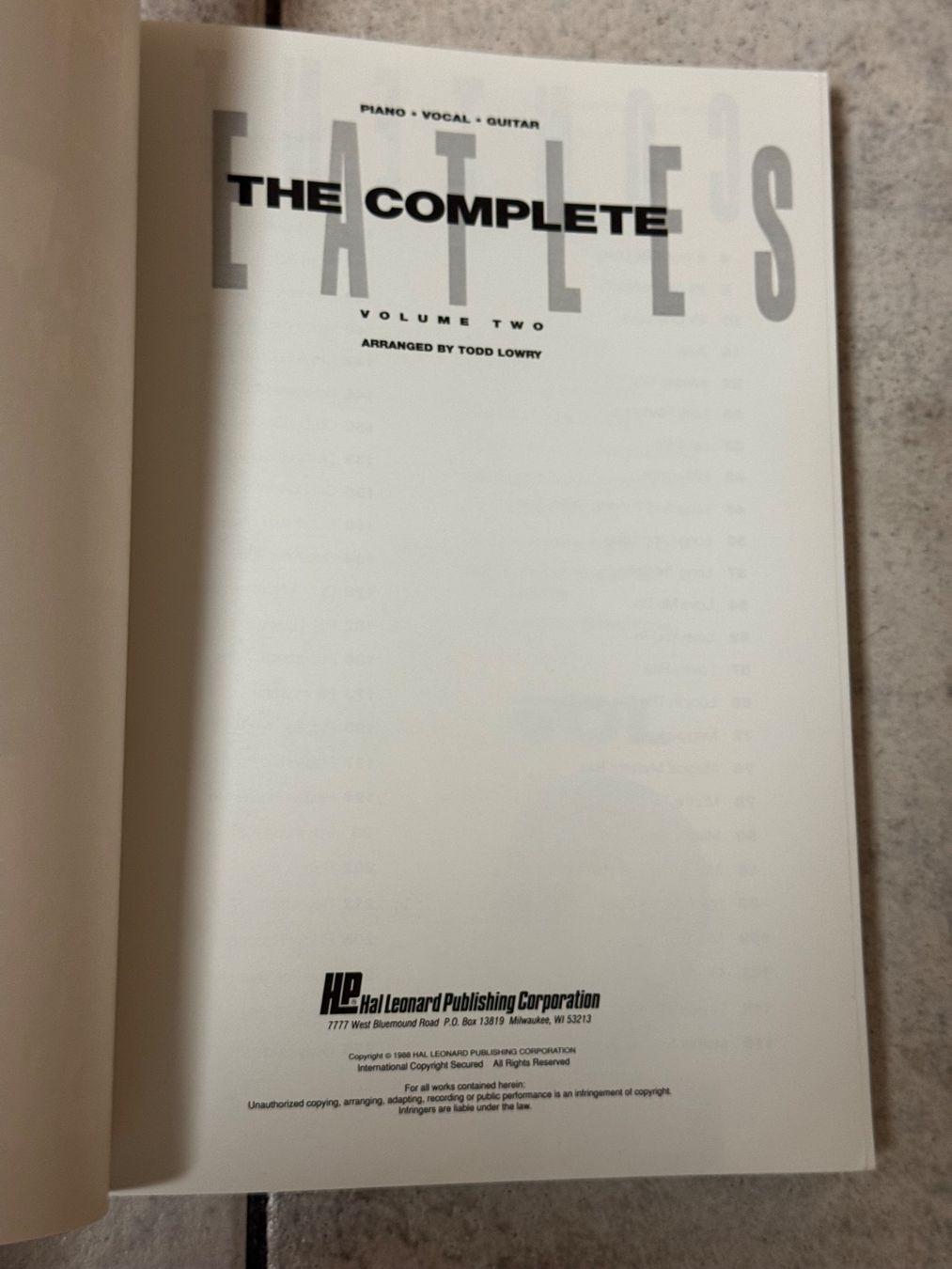 Libri: The Complete Beatles , Band 1 & 2 – Usato da Kaiseraugst venduto da Drasa 4