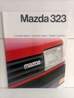 Brochure Catalogue Mazda 323 1985 3 portes hayon/5 portes ha