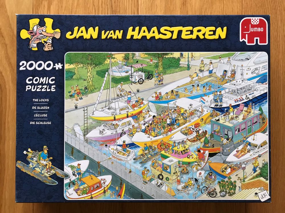 Puzzle Jan van Haasteren 2000 Teile die Schleuse Kaufen auf Ricardo