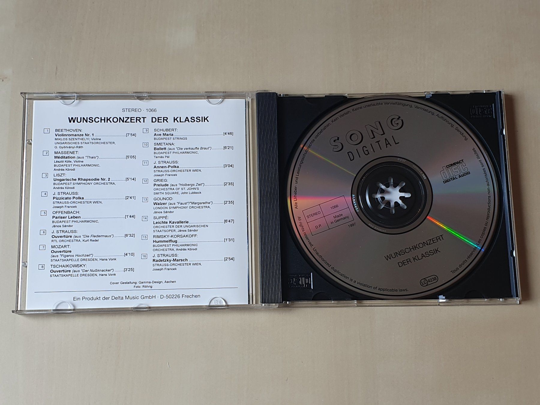 CDs: Wunchkonzert der Klassik – Gebraucht aus Stansstad von collectorsshop 2