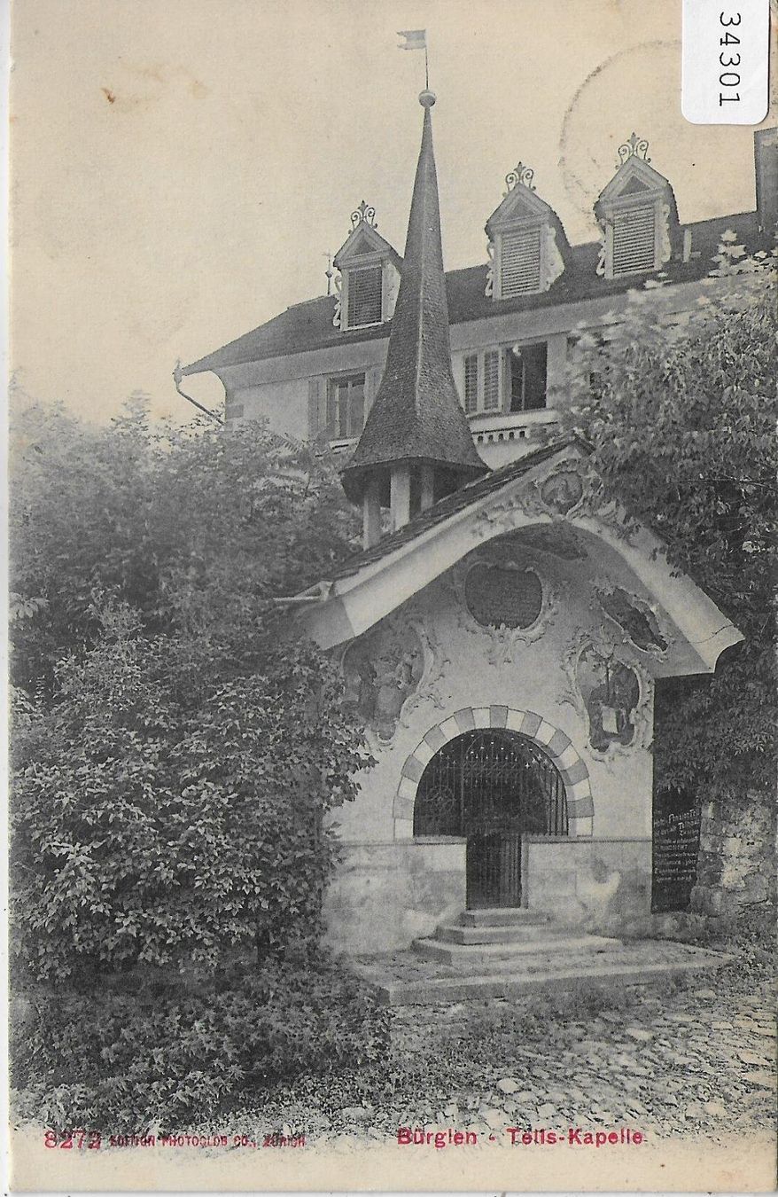 Cartoline postali: Bürglen - Tells-Kapelle – Usato da Ettingen venduto da Kartenplanet