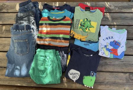 Kleiderpaket Junge Gr. 128, gemischte Kleidung (Nr. 11)