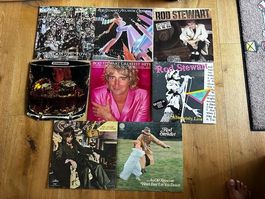 LP Sammlung 8 Alben Rod Stewart, top