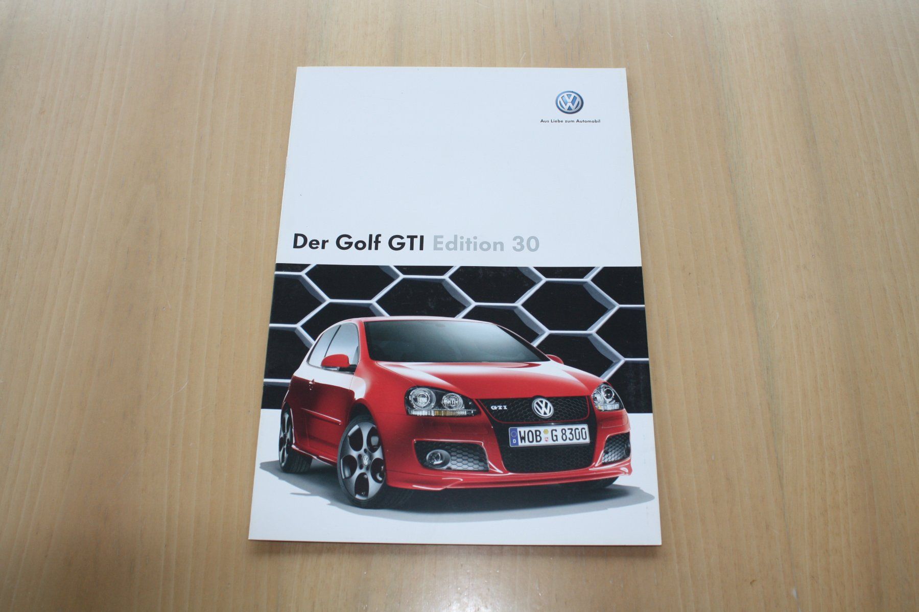 VW Documenti: VW Golf GTI Edition 30 Prospekt 12/2006 – Usato da Wikon venduto da erwin400