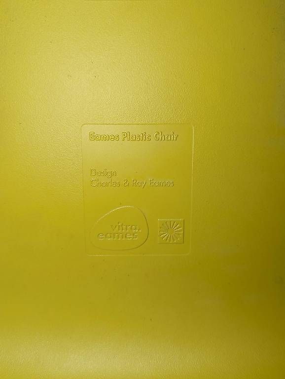 Vitra Sedie: Vitra Eames Plastic Side Chair - Senf – Usato da Zürich venduto da mangala123 3