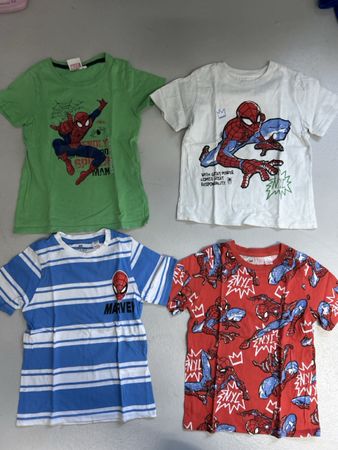 T-Shirt Spiderman Gr 110/116