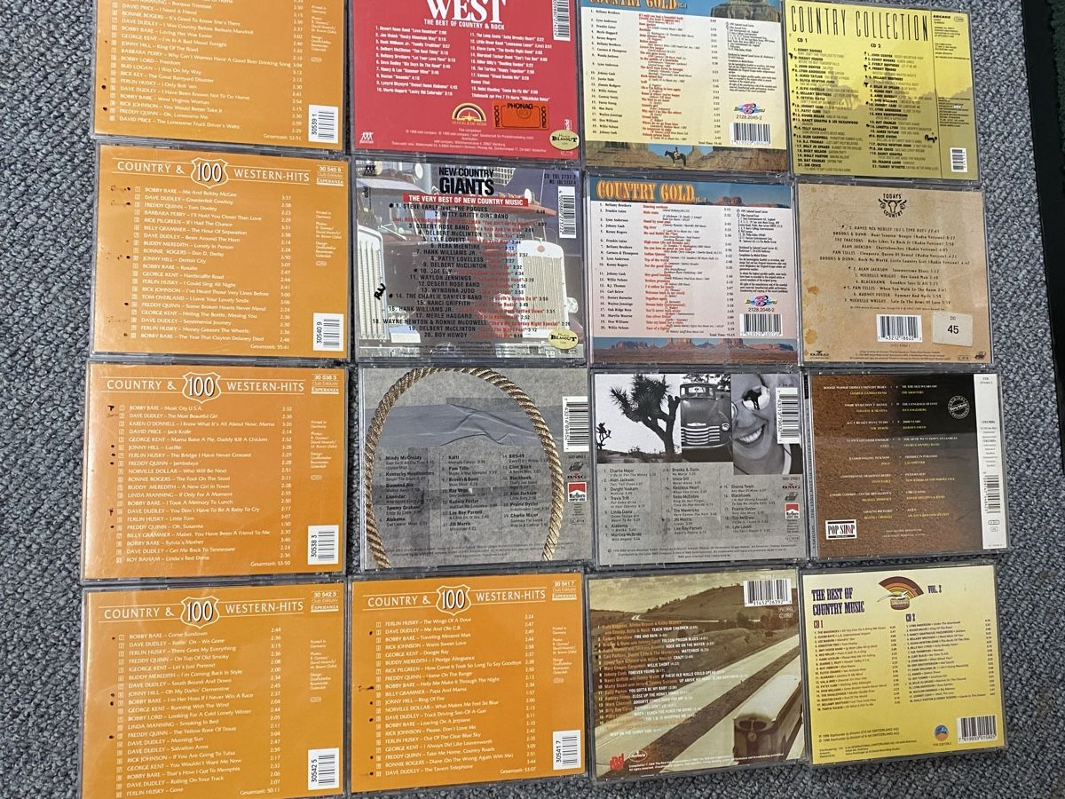 CD: 20 CD Sampler - Country/Country Rock – Usato da Diessbach b. Büren venduto da cowansville 1