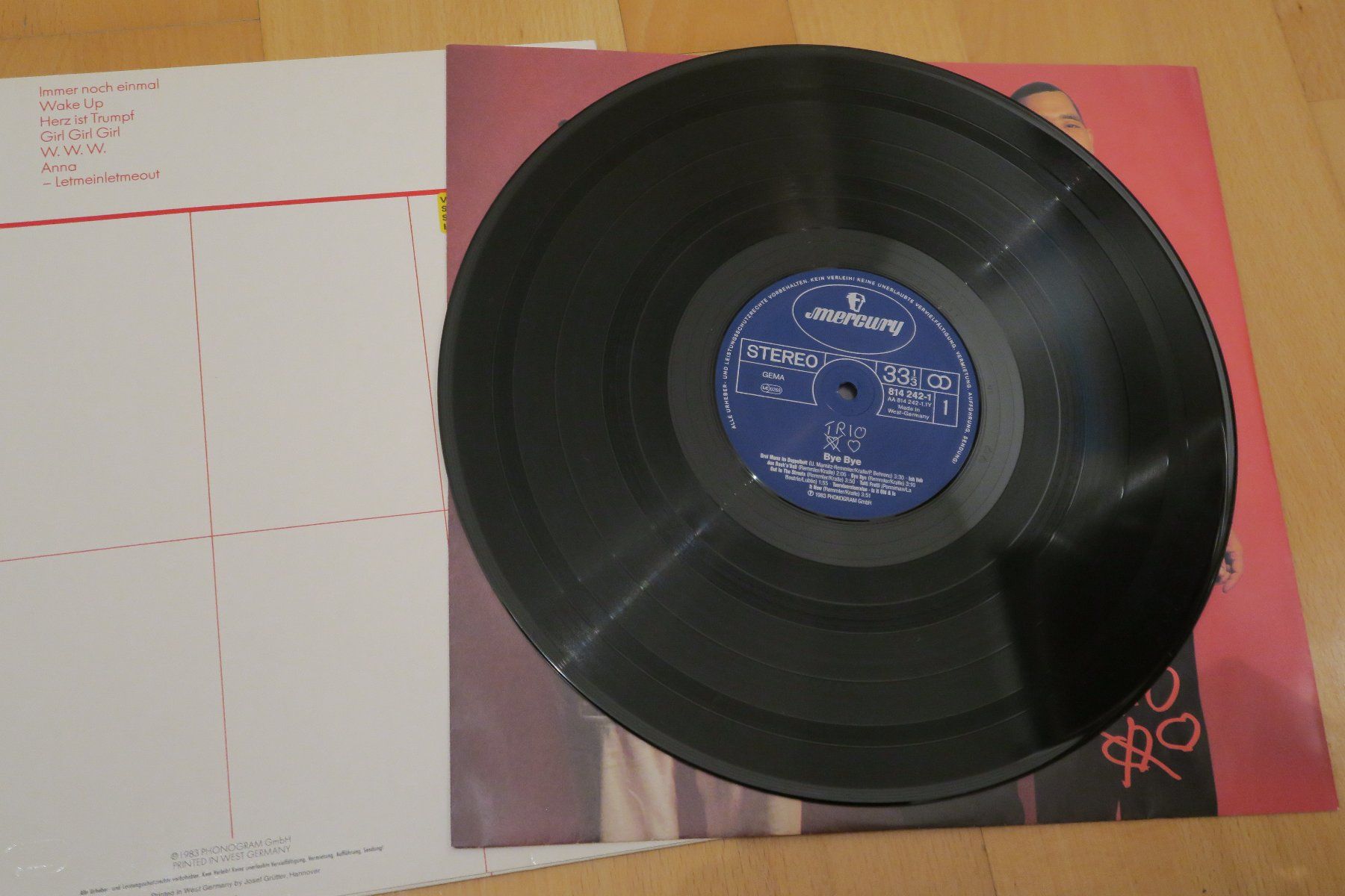 Dischi in vinile: Trio – Bye Bye – Usato da Thun venduto da Karibu70 3