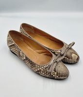 Artigiano Corlasco Ballerinas aus Pythonleder Gr. 37 Italy