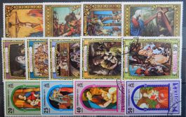 Anguilla British Lot mit alten Werten III