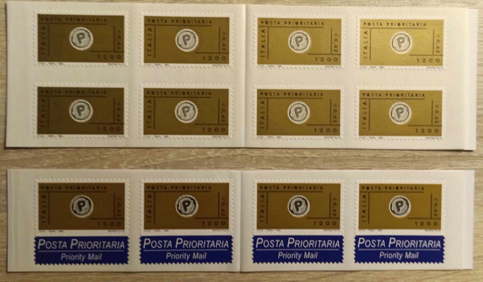 Alle Briefmarken: Lote sellos Italia,   Priority Mail, bloques – Gebraucht aus Stein am Rhein von tom_fq6v