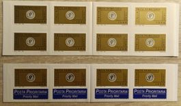 Lote sellos Italia,   Priority Mail, bloques