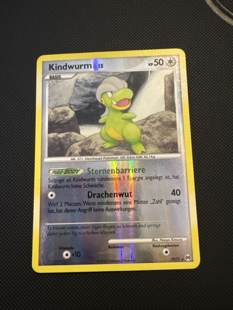 Pokémon Carte collezionabili: Kindwurm (Bagon) Reverse Shiny DE SH10 – Usato da Camorino venduto da JulianGhisletta