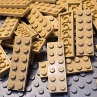 Lego 22x Platten Tan (3795) 2x6