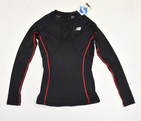 New Balance Damen Funktions sports Pullover /schwarz/Gr.M