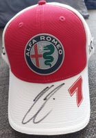 Mütze Cap Kimi Räikkonen Alfa Romeo Nr. 7 - Autogramm F1