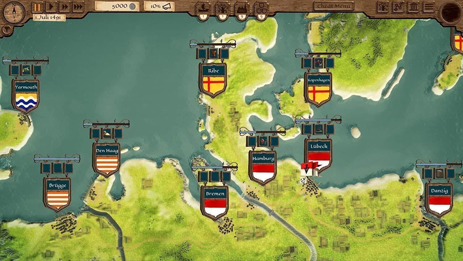 Giochi: Hanse - Imperium der Kaufleute (PC, Nur der Steam Key Code) – Nuovo (secondo la descrizione) da Bad Säckingen venduto da ms-spiele-keys 6