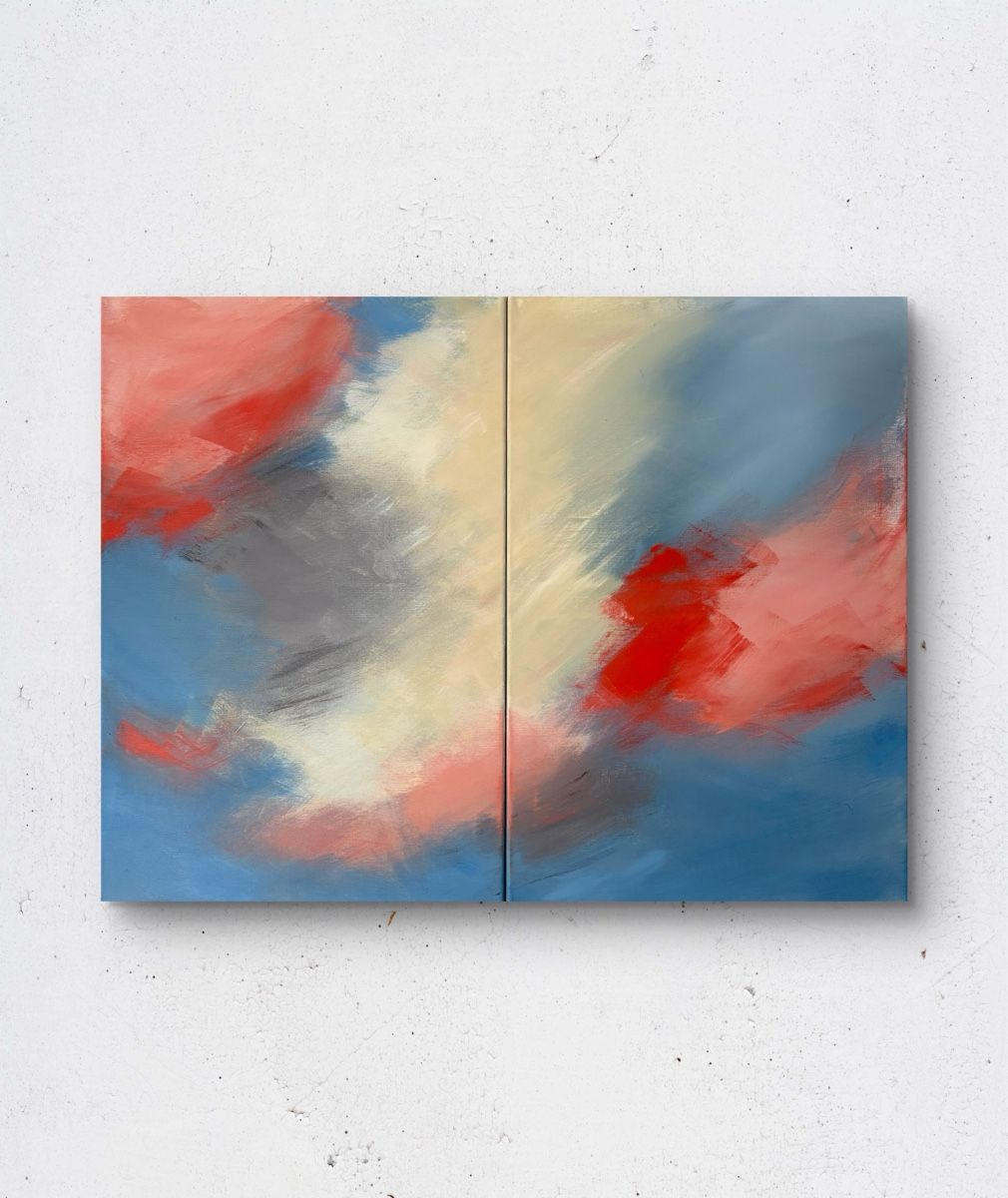 Gemälde: Original Abstract Paintings 80x60cm – Neu und originalverpackt aus Zürich von Asybb 1