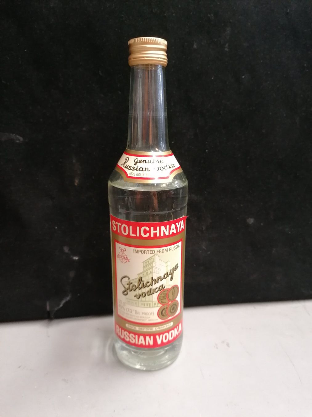 Bevande alcoliche: STOLICHNAYA RUSSIAN VODKA – Nuovo (secondo la descrizione) da Genève venduto da Leboucheoreilles