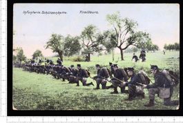 Infanterie. Schützenkette.