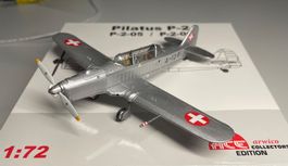 Pilatus P-2 Schweizer Luftwaffe A-123 Metall 1/72