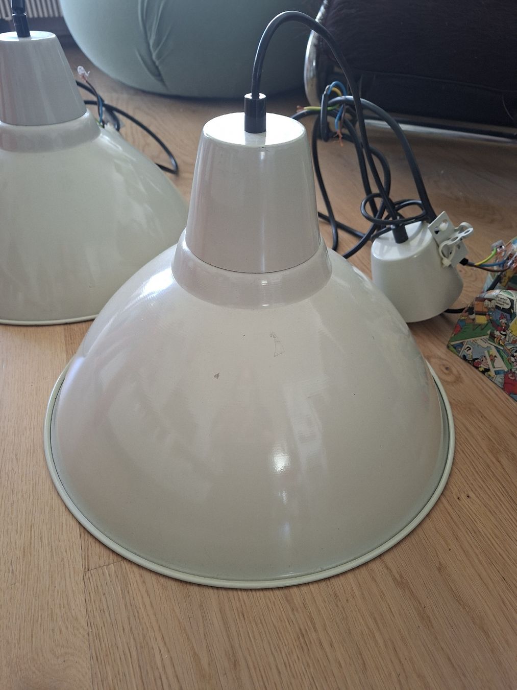 Ikea Lampadari & plafoniere: 2 Deckenlampen Metall Industrial Style – Usato da Oberengstringen venduto da Pepper6 1
