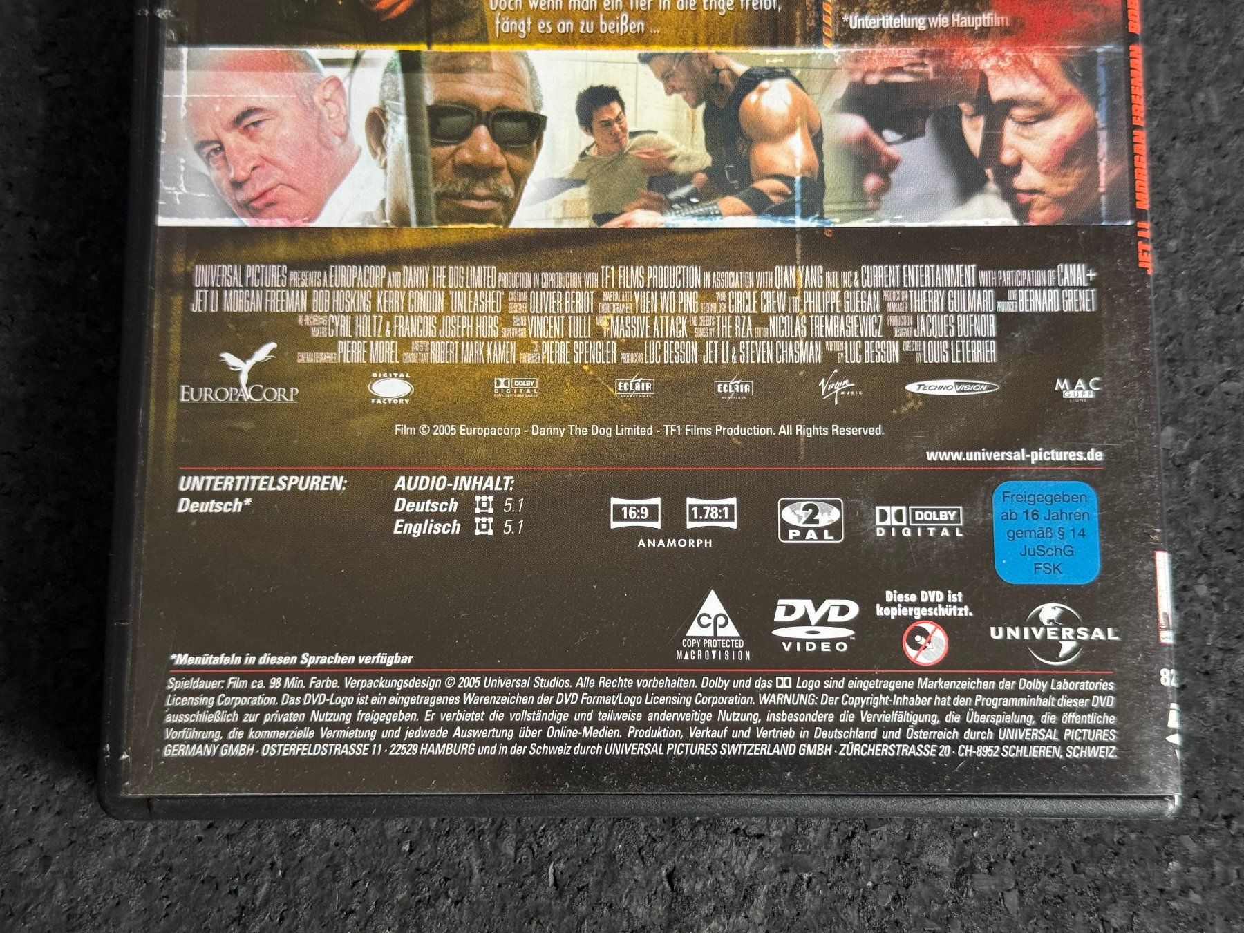 Alle DVDs: Unleashed "Entfesselt" DVD DE/EN "Zum Kämpfen geboren" – Gebraucht aus Fribourg von tschjoly 3