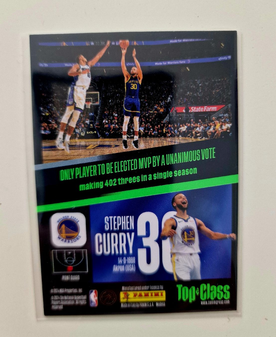 Panini Cartes à collectionner: Carte de Collection Panini Stephen Curry N°268 NBA – Neuf (Voir description) à Chavornay par nuno1974 1