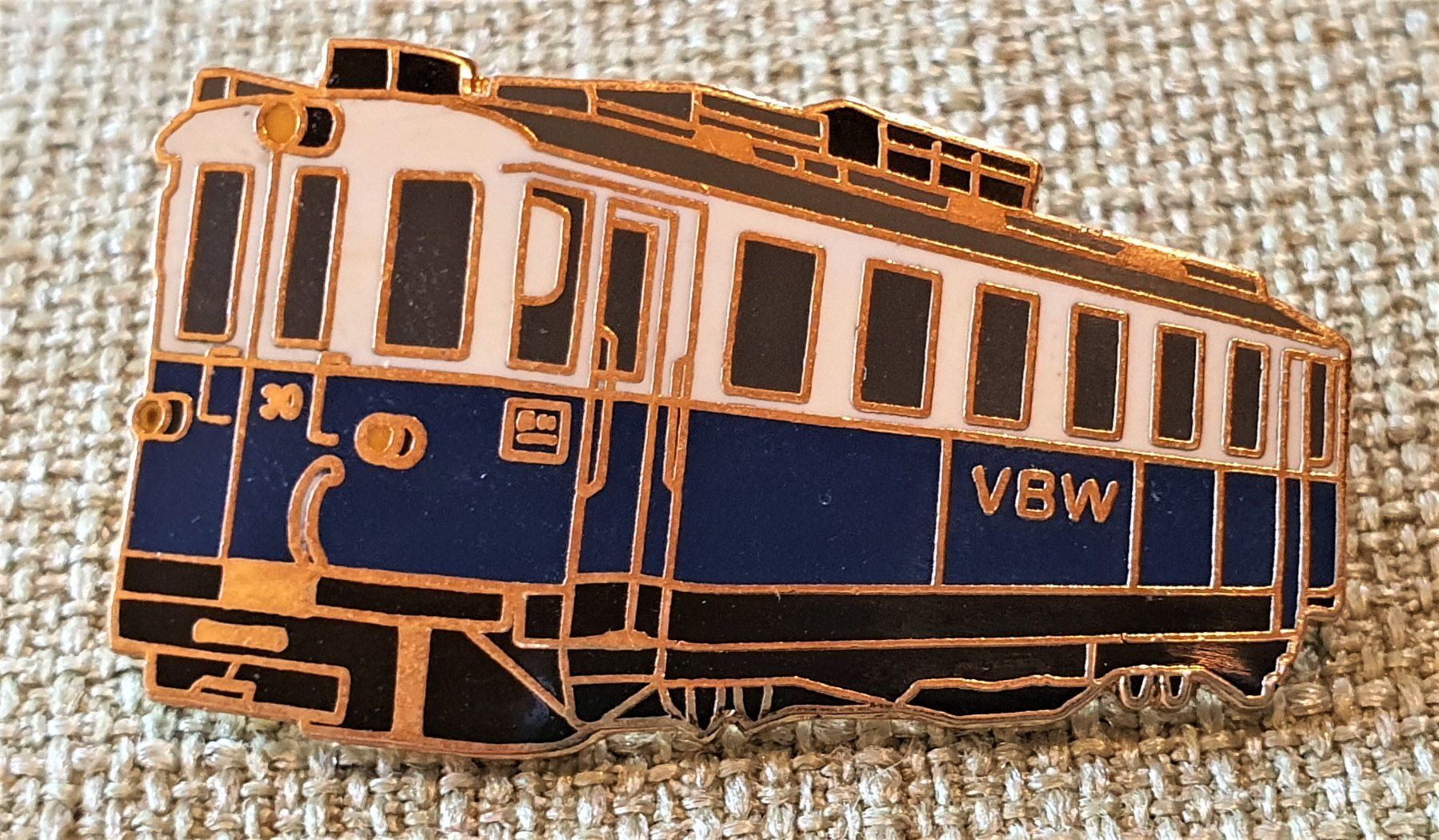 Placchette & Badge: E109 - Pin VBW Vereinigte Bern Worb Bahn  Nr. 026 – Usato da Reinach BL venduto da Boston-Verkauf 1