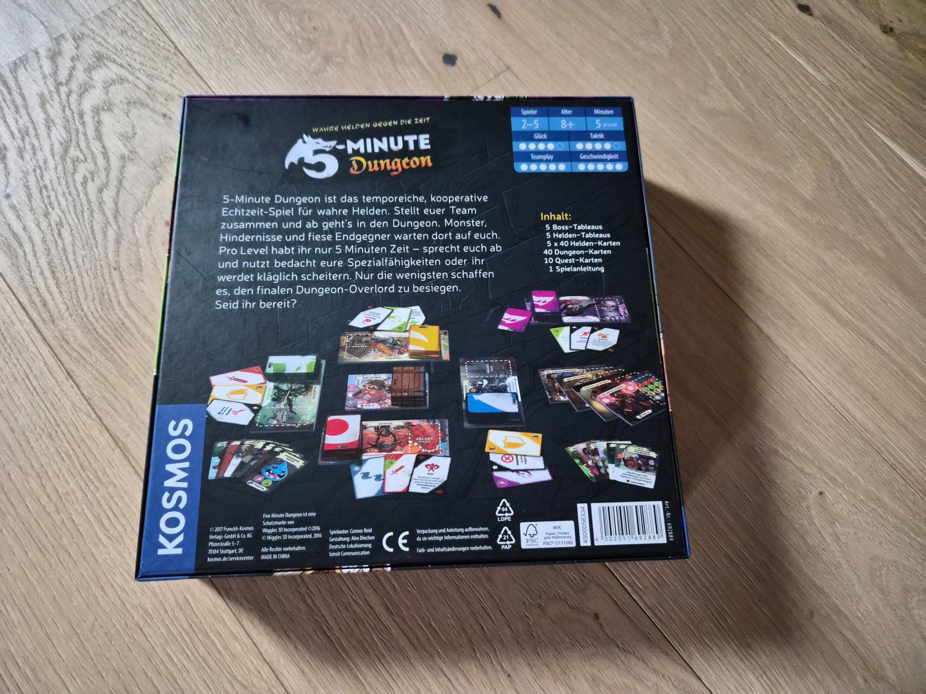 Spiele: 5-Minute Dungeon – Gebraucht aus Bachs von Schmar293 2