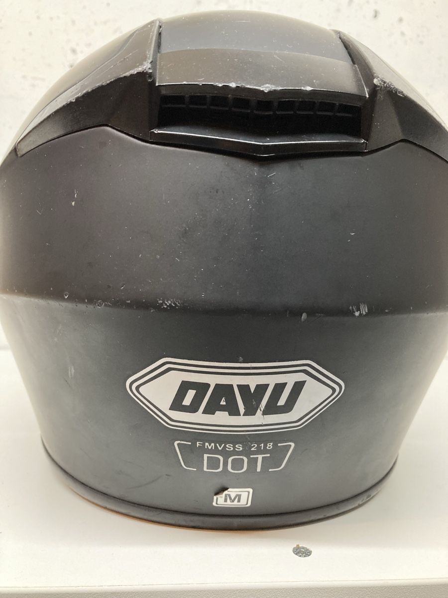 Caschi & visiere: Helm von Dayu, Grösse M, schwarz – Difettoso da Hettlingen venduto da AumSp 3