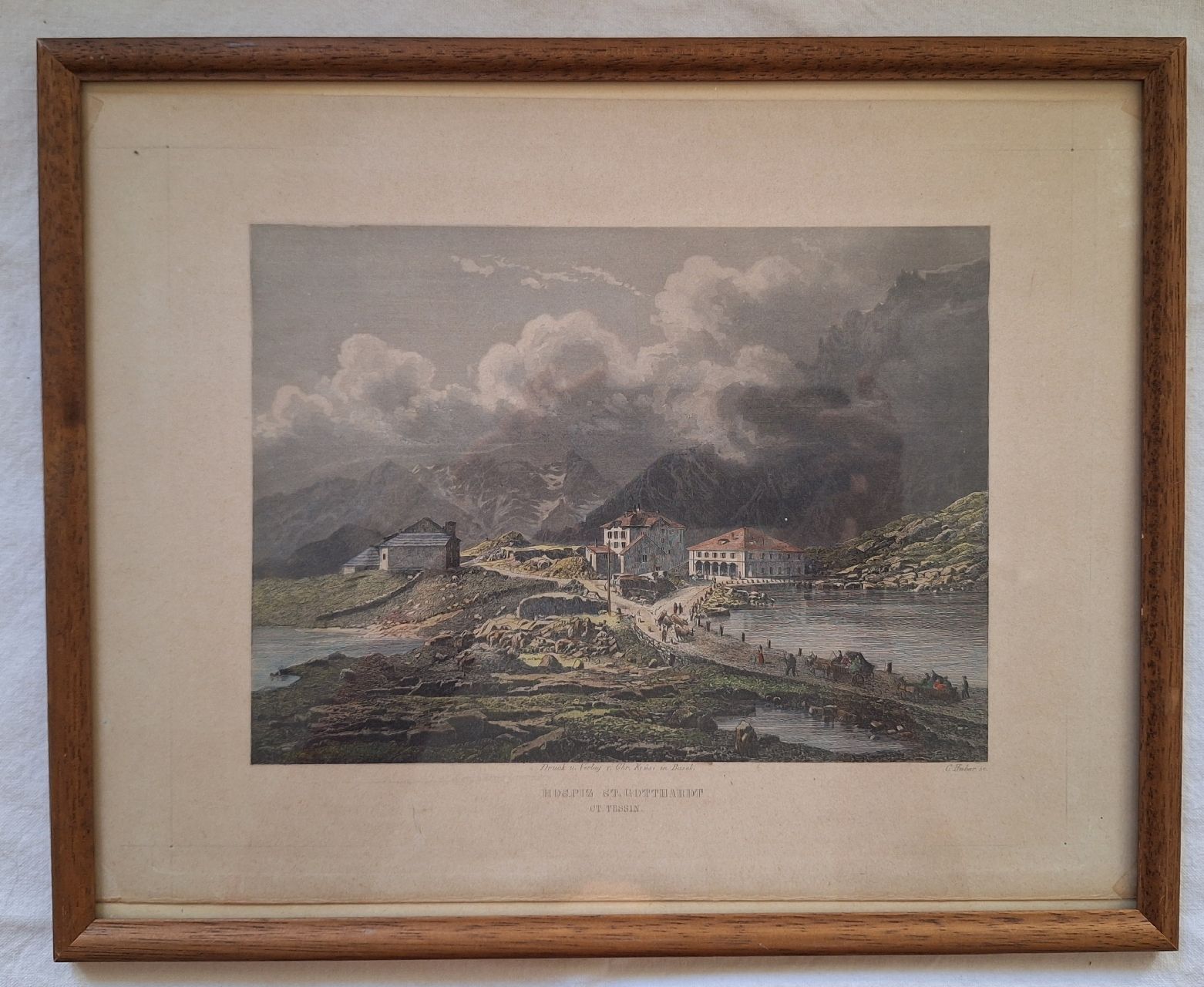 Foto & Immagini: Bild Hospiz St. Gotthard, Tessin – Usato da Winterthur venduto da Goldpipau