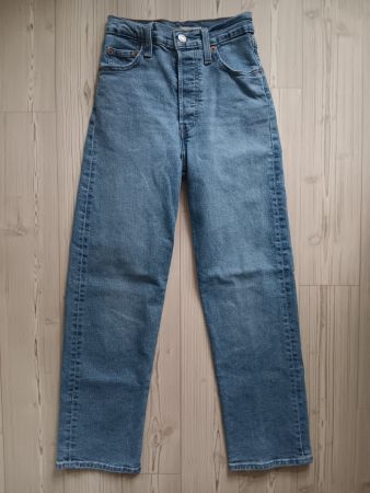 LEVIS Jeans RIBCAGE STRAIGHT ANKLE taille / Grosse W23 L27